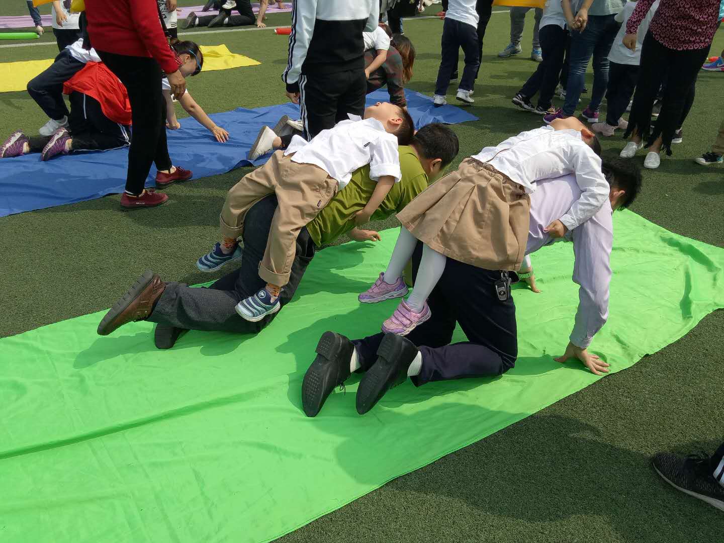 石家莊私立一中一幼“2018年春季親子運動會”活動報道