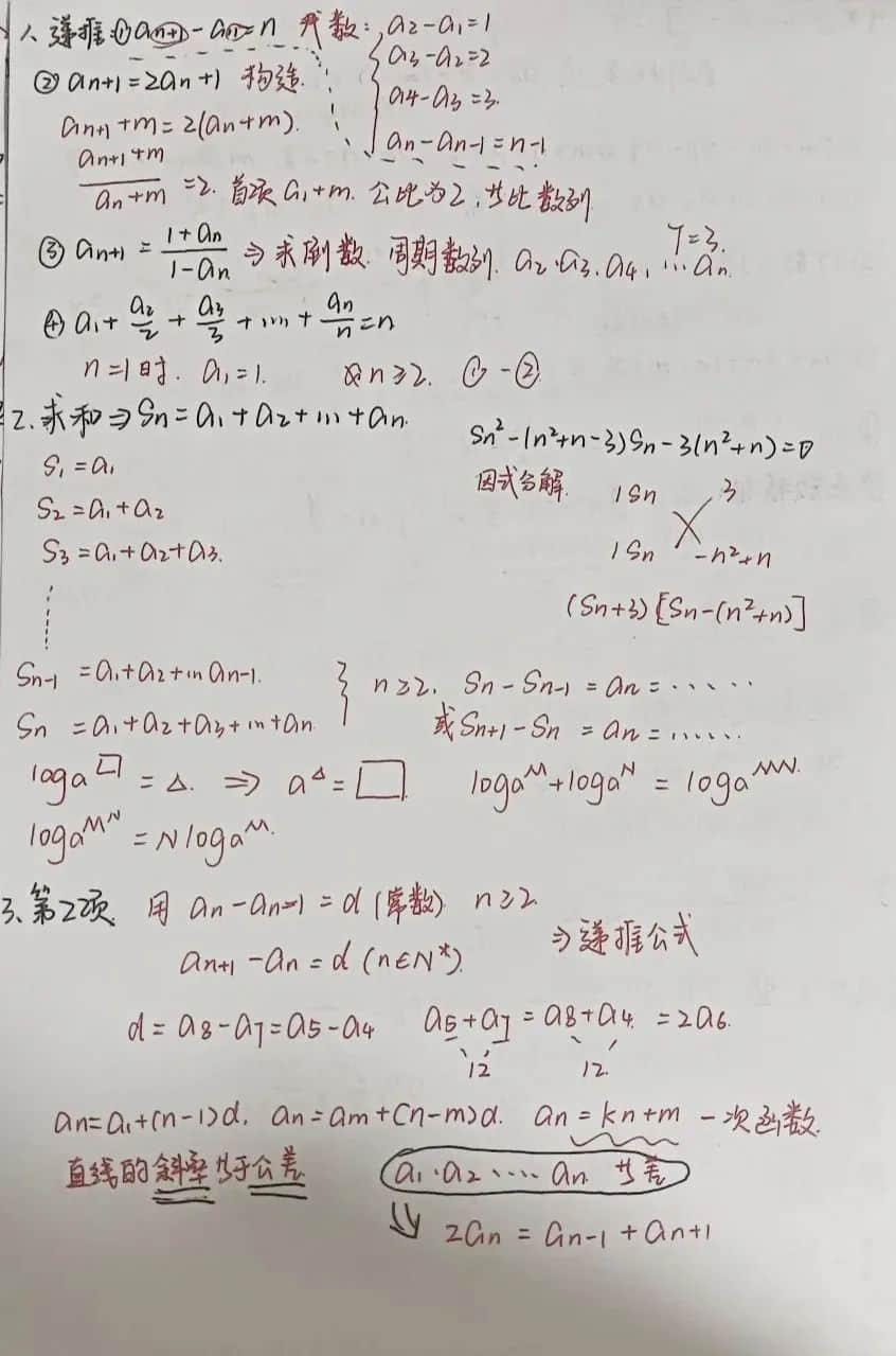 小筆記 大智慧丨私立一中高二年級(jí)高效課堂精彩筆記